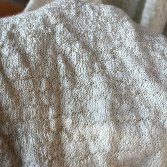 Eileen Fisher Linen Cotton Blend Hooded Cardigan Sweater Size XL - Picture 3 of 7